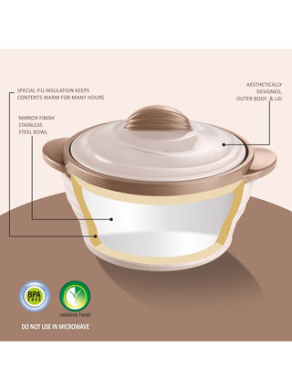 Cornello Casserole 1500 Ml Brown