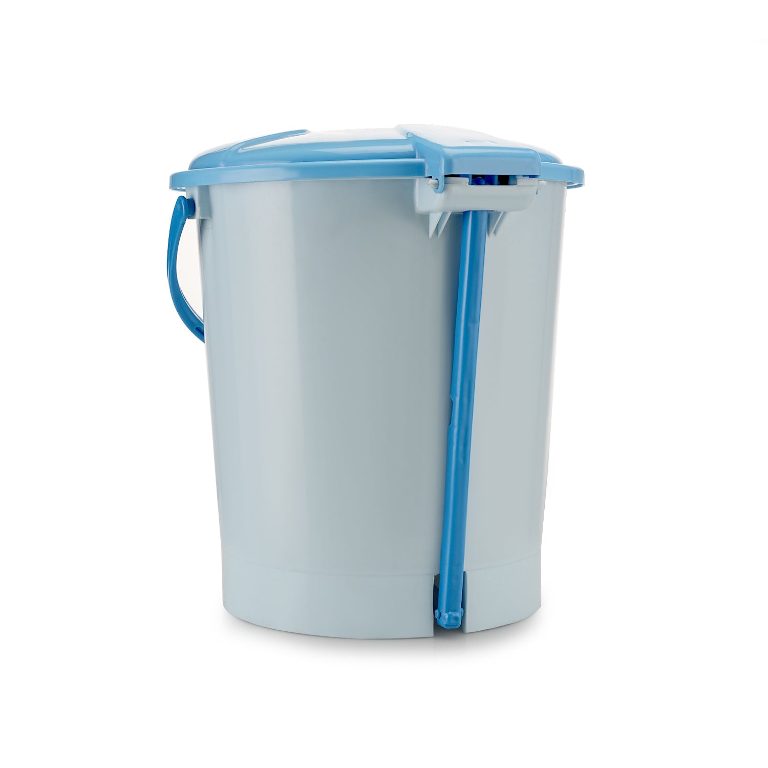 Army Print Pedal Dustbin Blue / 11.5 Ltr