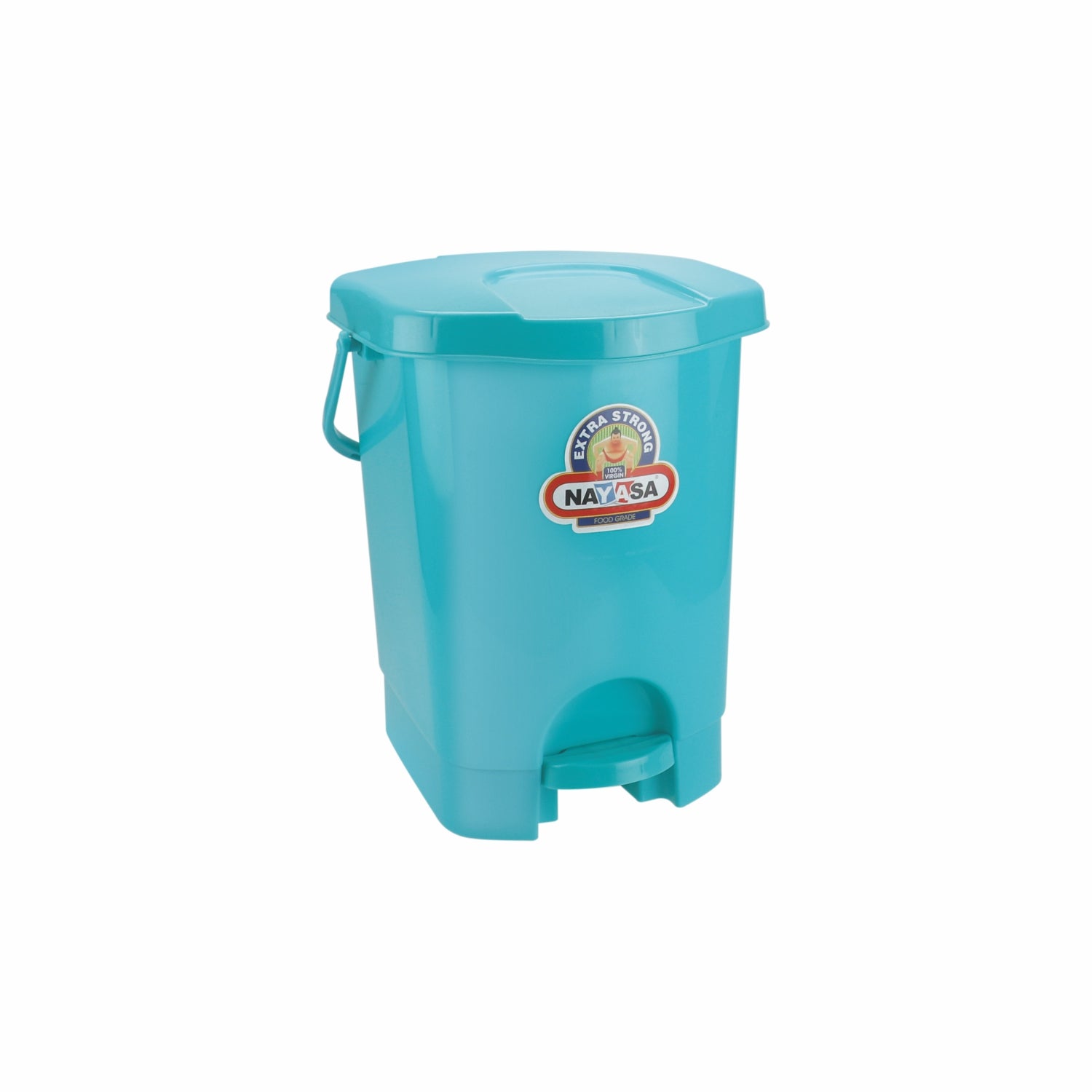 Pedal Dustbin Light Blue / 11 Ltrs