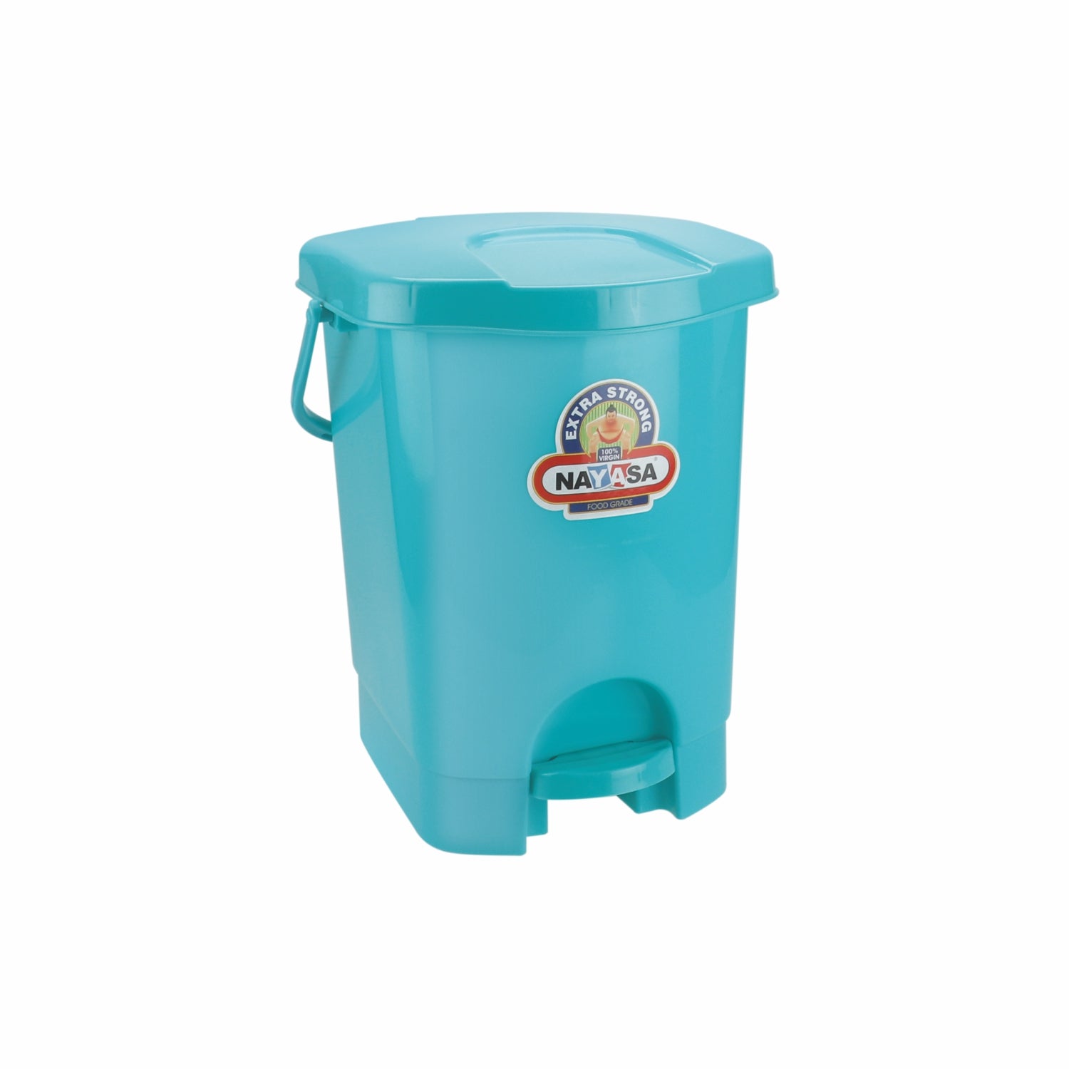Pedal Dustbin Light Blue / 16.5 Ltrs