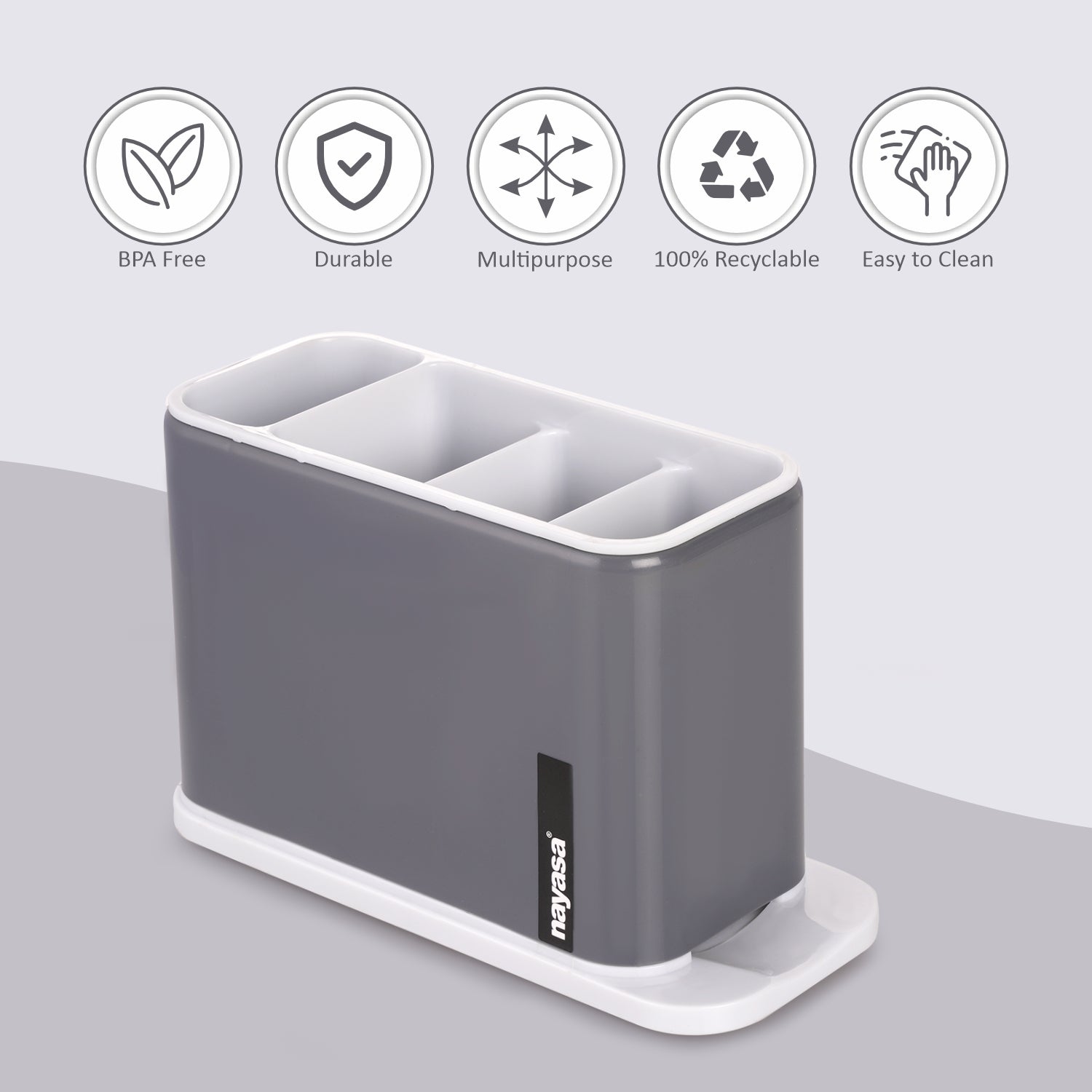 Tobler Cutlery Stand Grey