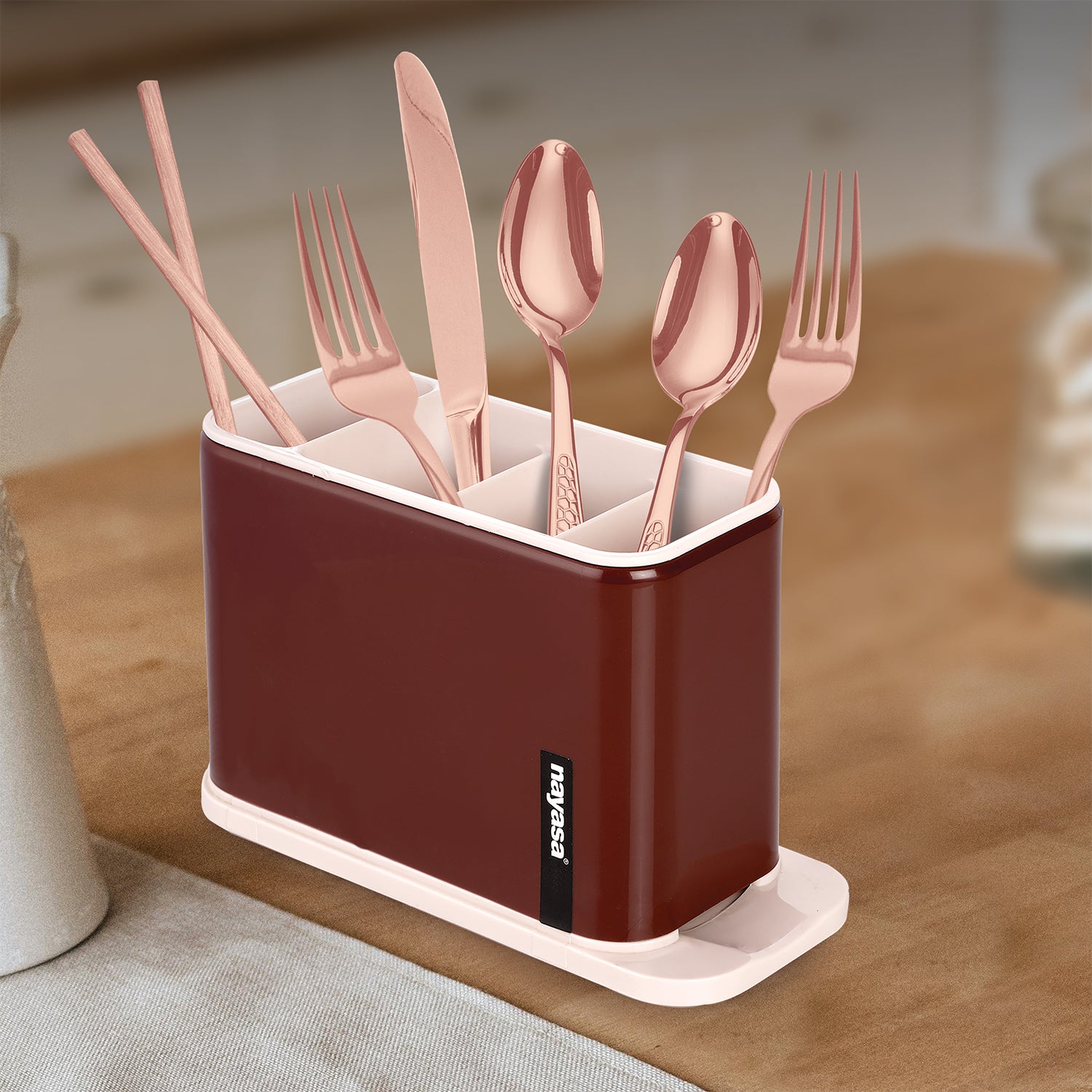 Tobler Cutlery Stand Brown