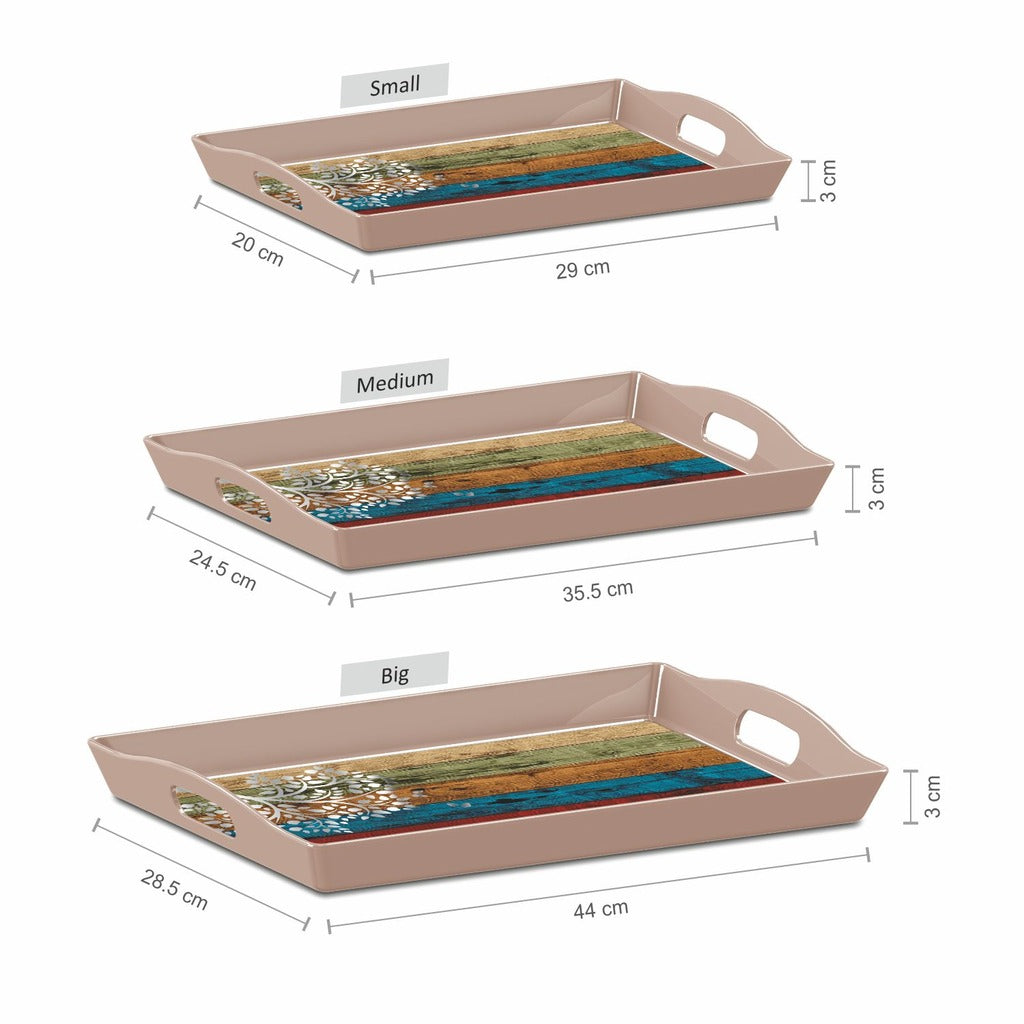 Boxy Serving Tray Set of 3 | S + M + B |