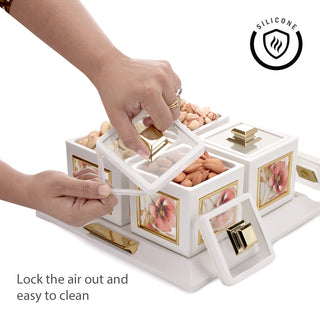 Mansion Dry Fruit Container Set of 4