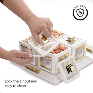 Mansion Dry Fruit Container Set of 4