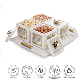 Mansion Dry Fruit Container Set of 4