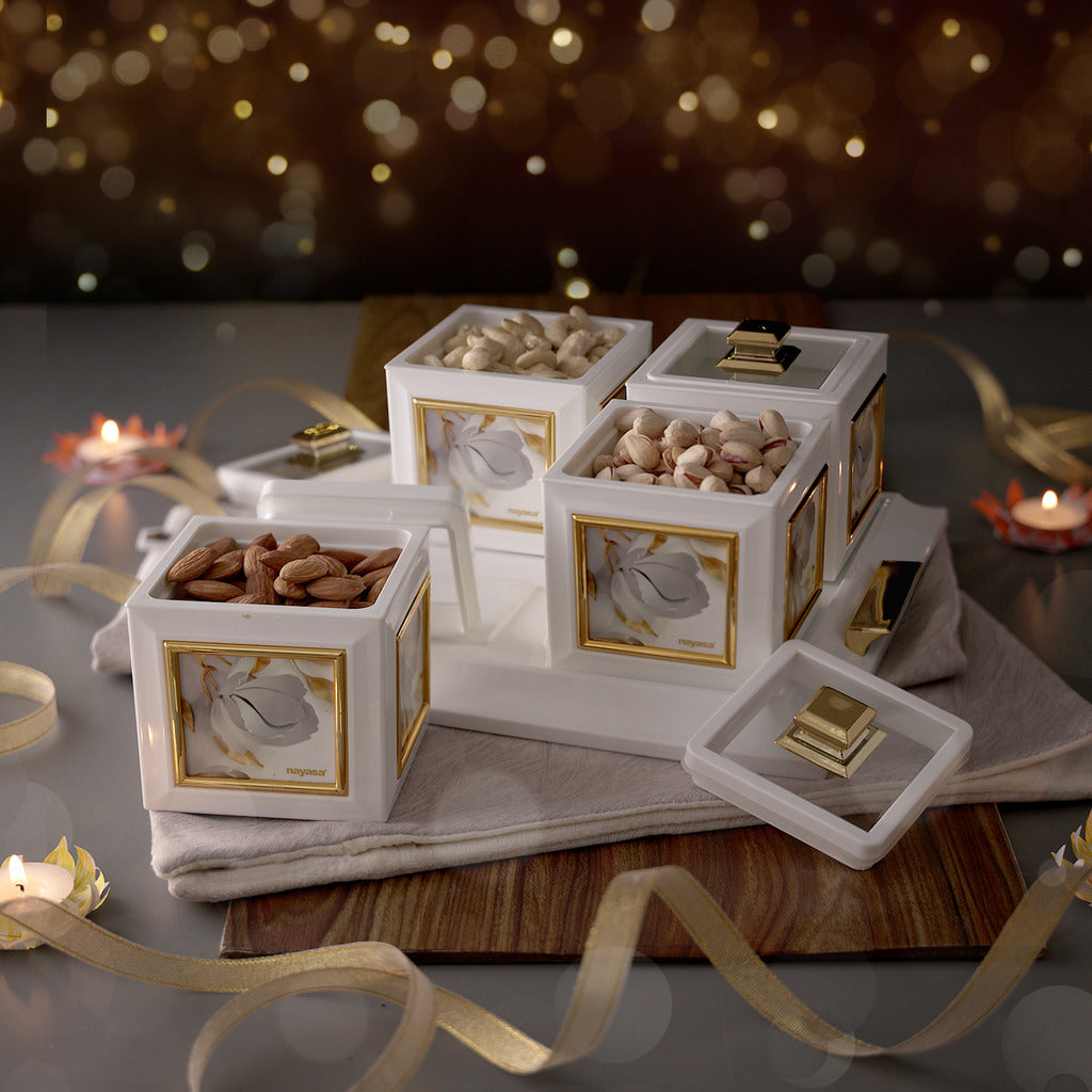 Mansion Dry Fruit Container Set of 4