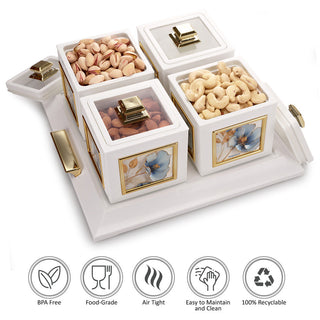 Mansion Dry Fruit Container Set of 4