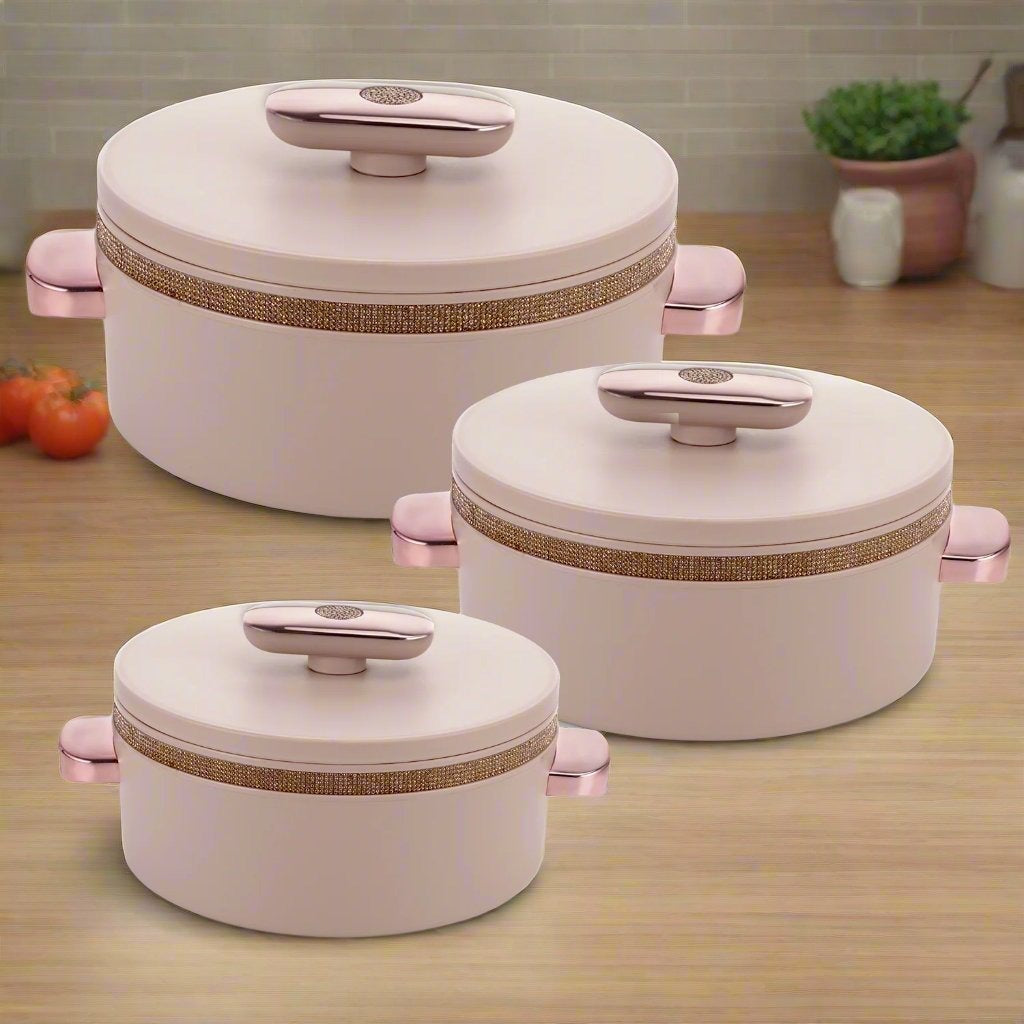 Sapphire Casserole Set of 3 | 500ml, 1000ml, 1500ml |