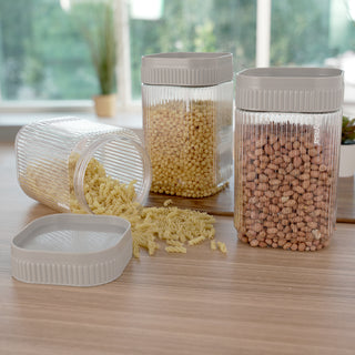 Refresh Food Storage Container Grey / 2100 ml / Set of 3