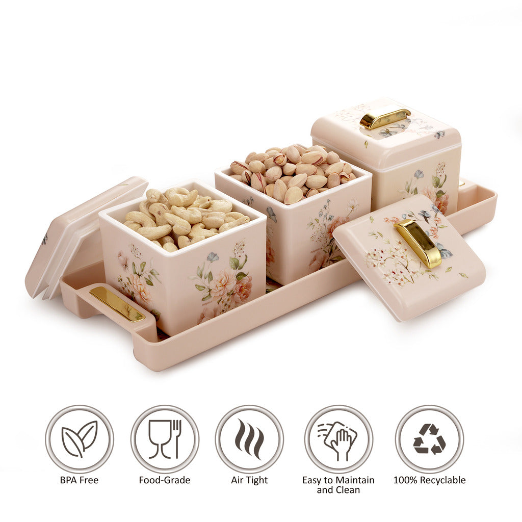 Miracle Dry Fruit Container Set of 3