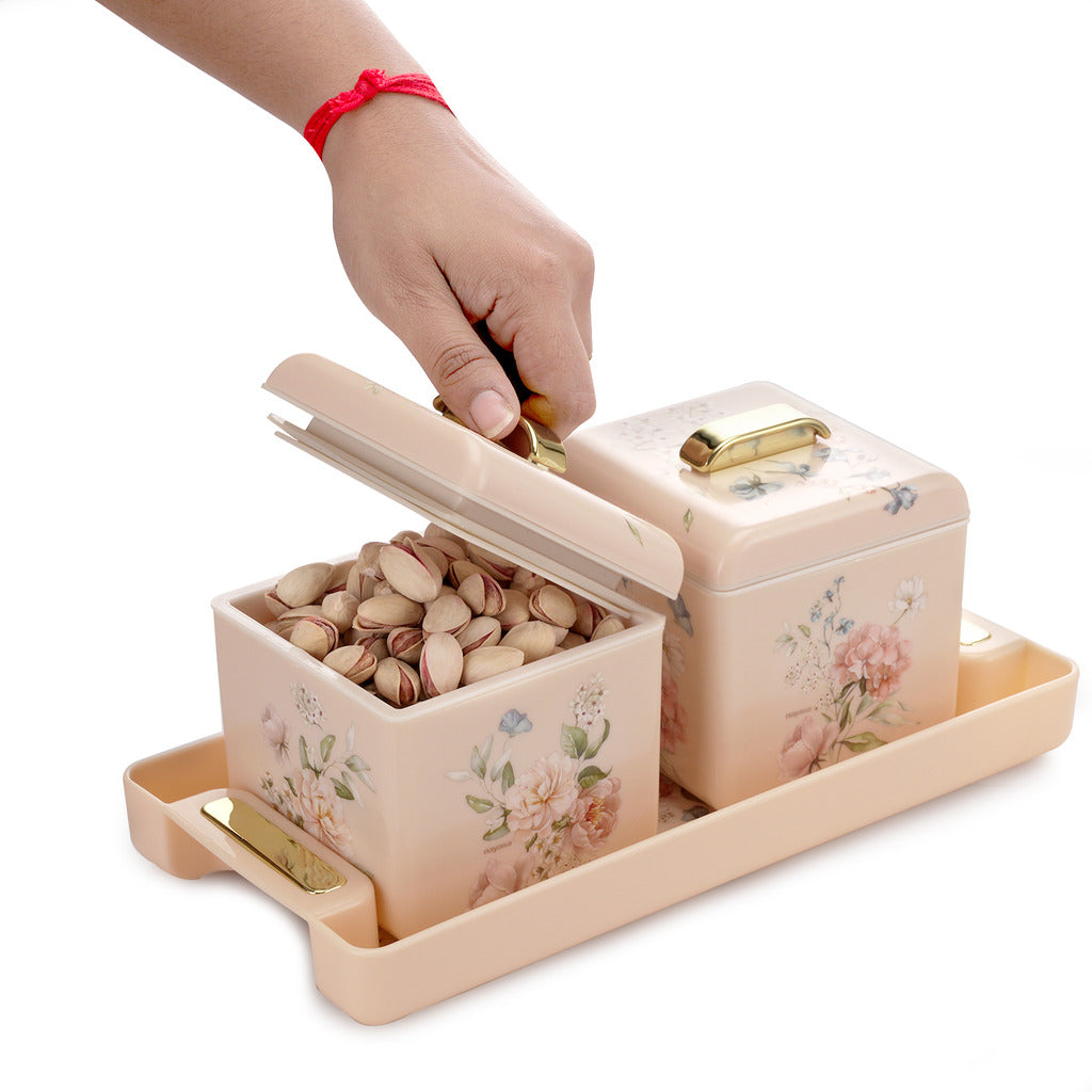 Miracle Dry Fruit Container Set of 2