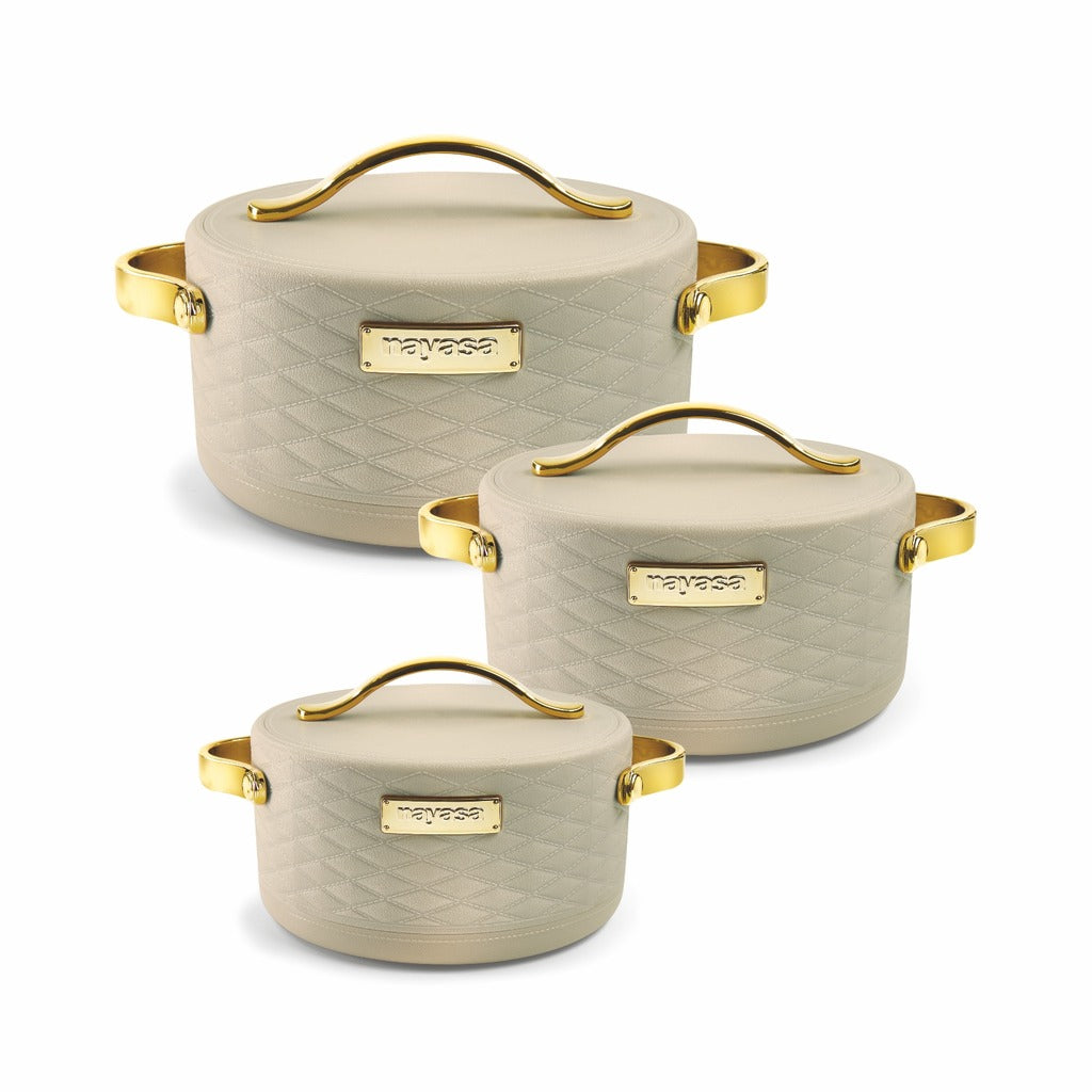 Tyson Casserole Set Of 3, Small ( 500ml, 1000ml, 1500ml )