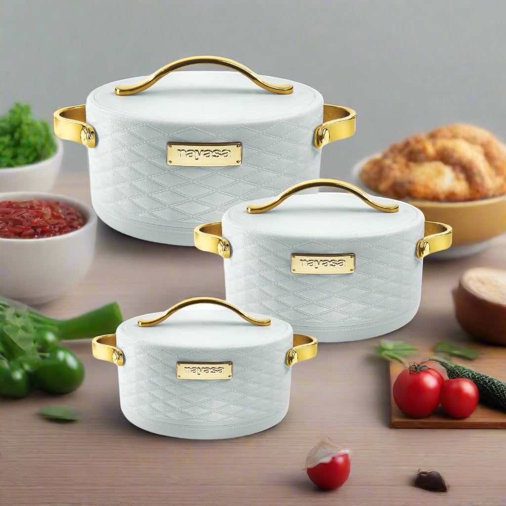 Tyson Casserole Set Of 3, Small ( 500ml, 1000ml, 1500ml )