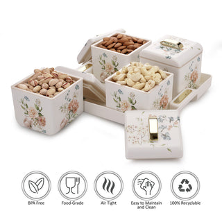 Miracle Dry Fruit Container Set of 4