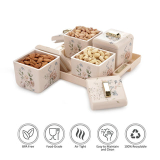 Miracle Dry Fruit Container Set of 4