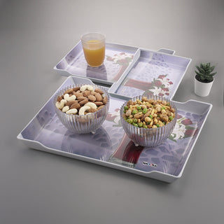 Diva Serving Tray Set Of 3 ( S + M + B )