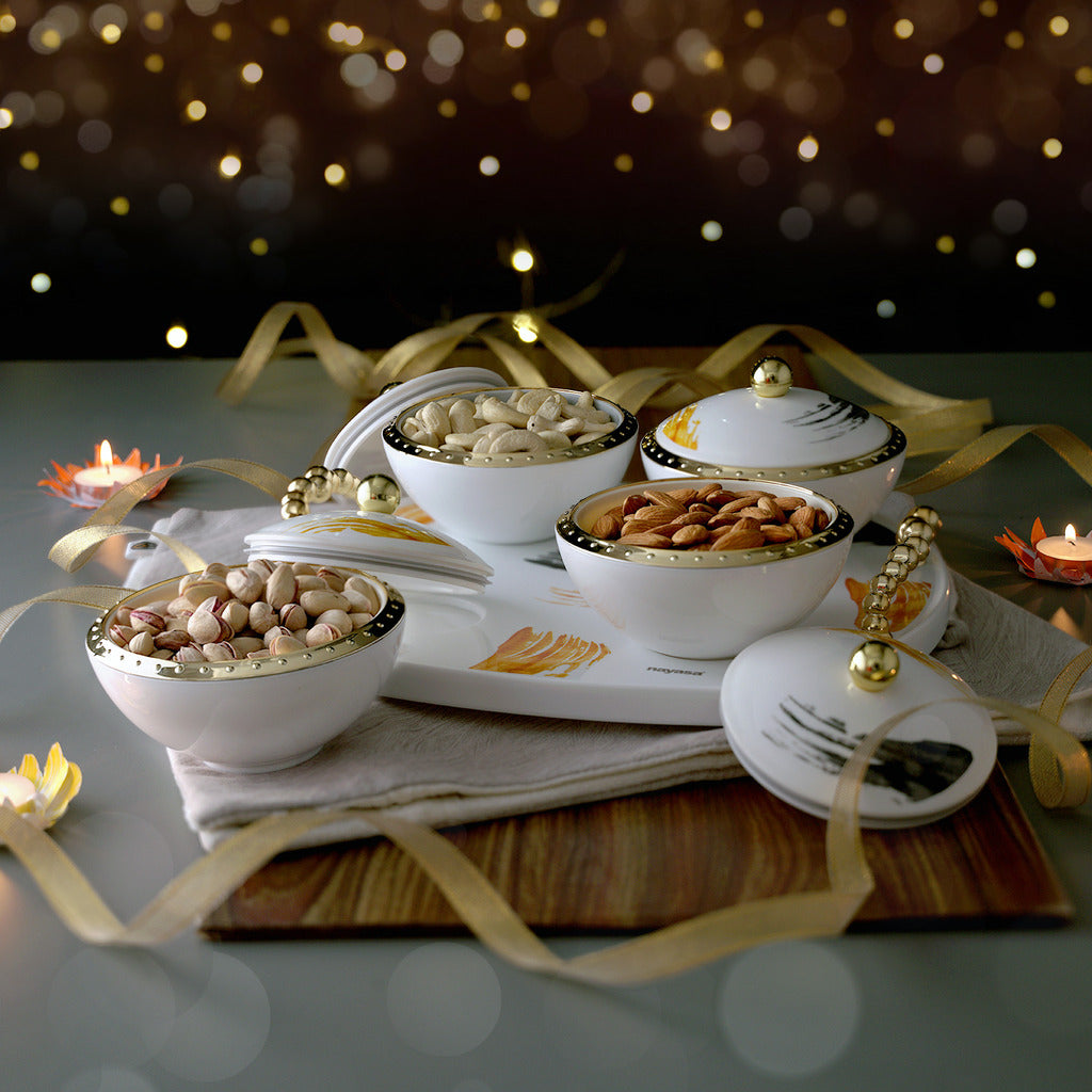 Classico Dry Fruit Container Set of 4