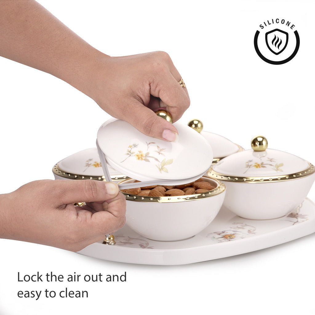 Classico Dry Fruit Container Set of 4