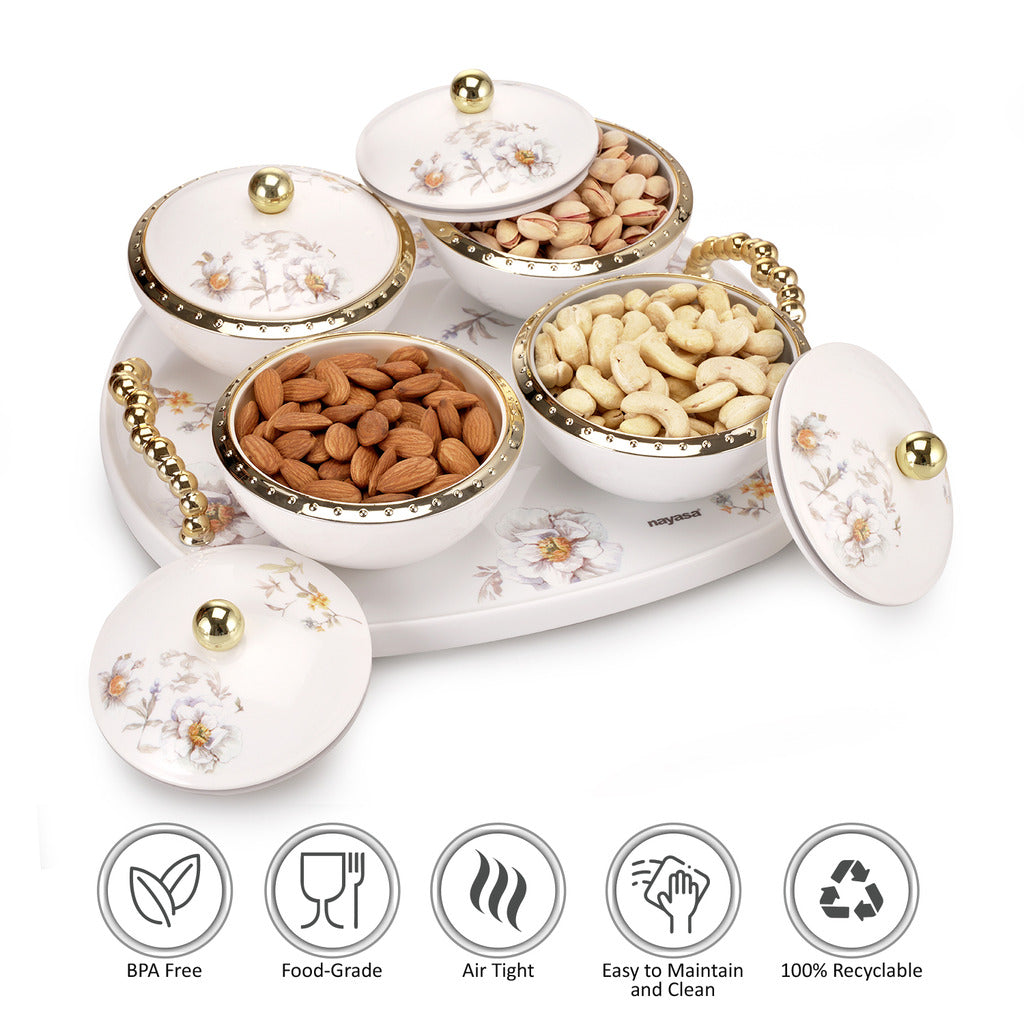 Classico Dry Fruit Container Set of 4
