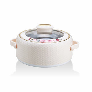 Coral Glass Lid Casserole, 1500ml