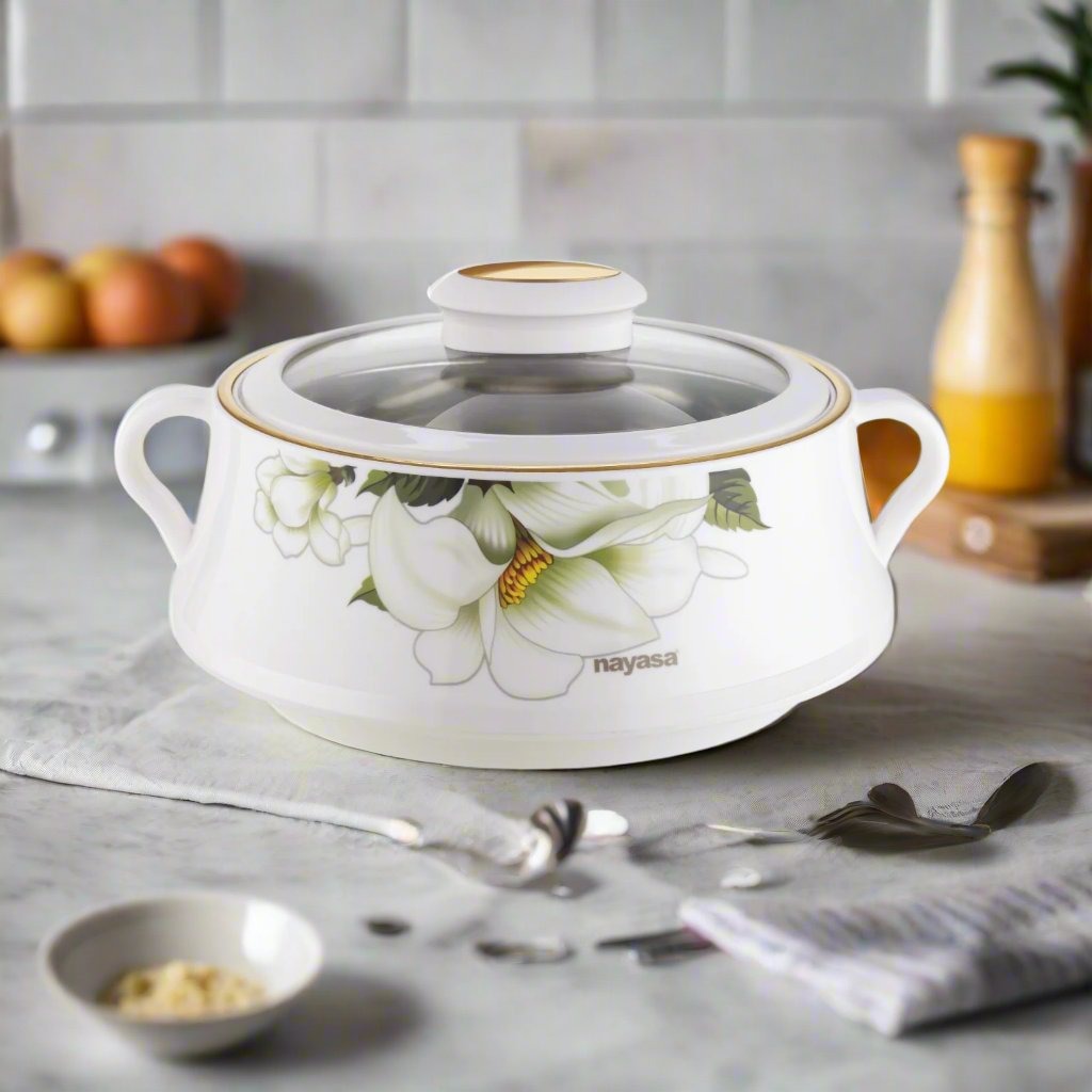 Lorenzo Glass Lid Casserole, 1500ml