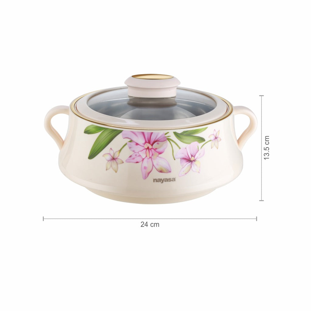 Lorenzo Glass Lid Casserole, 1500ml