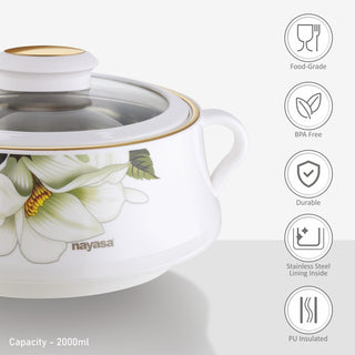 Lorenzo Glass Lid Casserole