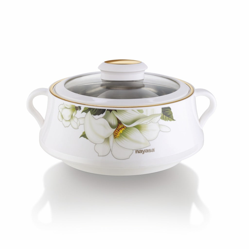 Lorenzo Glass Lid Casserole, 2000ml