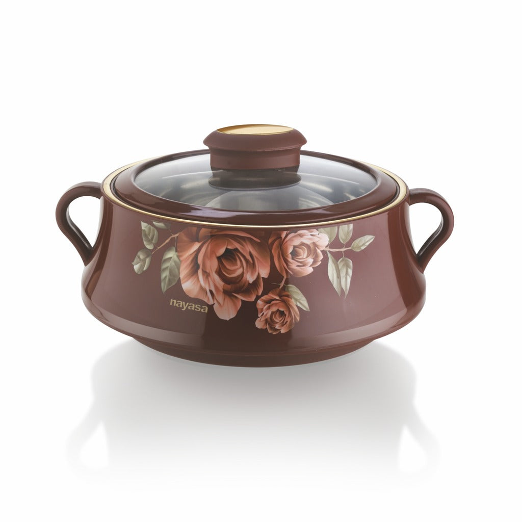 Lorenzo Glass Lid Casserole, 2000ml