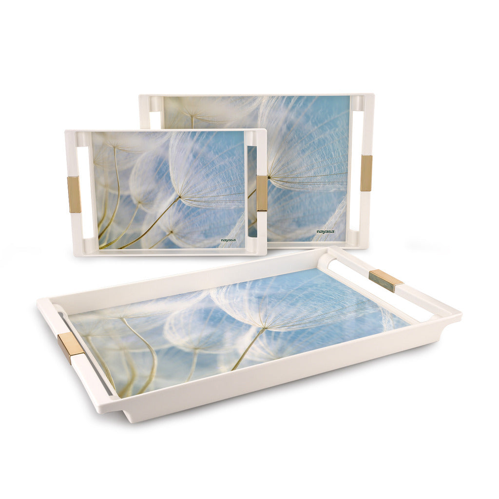 Deco Serving Tray Set Of 3 ( S + M + B )