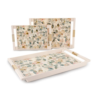 Deco Serving Tray Set Of 3 ( S + M + B )