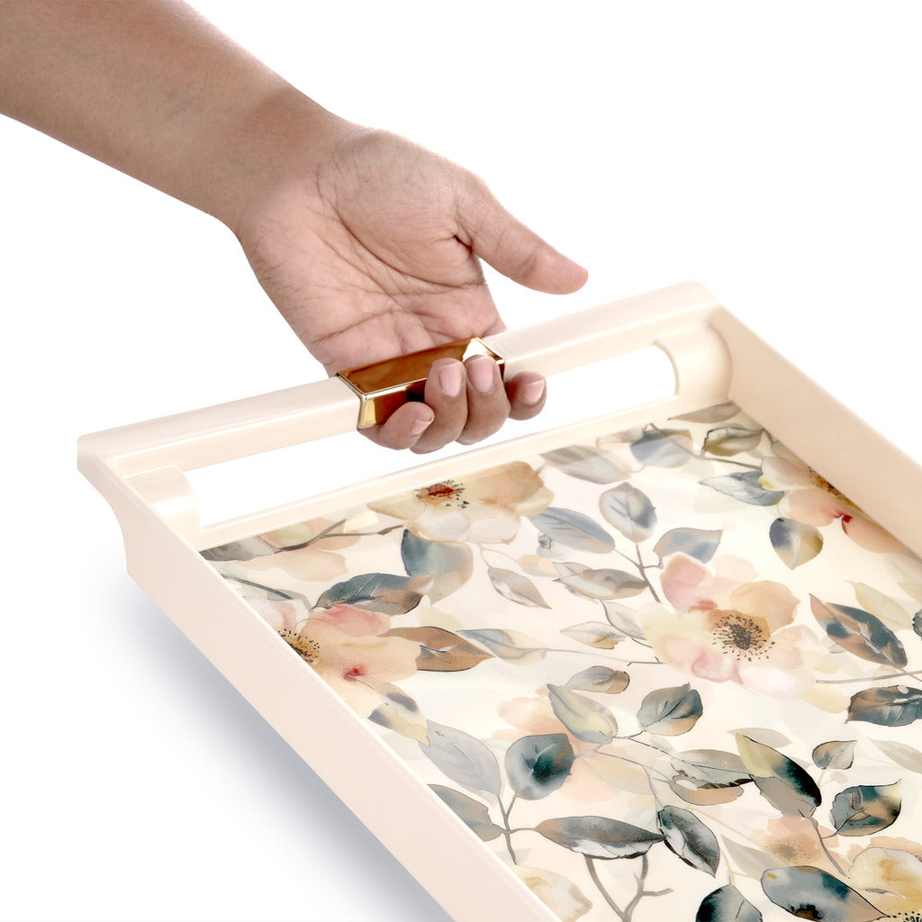 Deco Serving Tray Set Of 3 ( S + M + B )