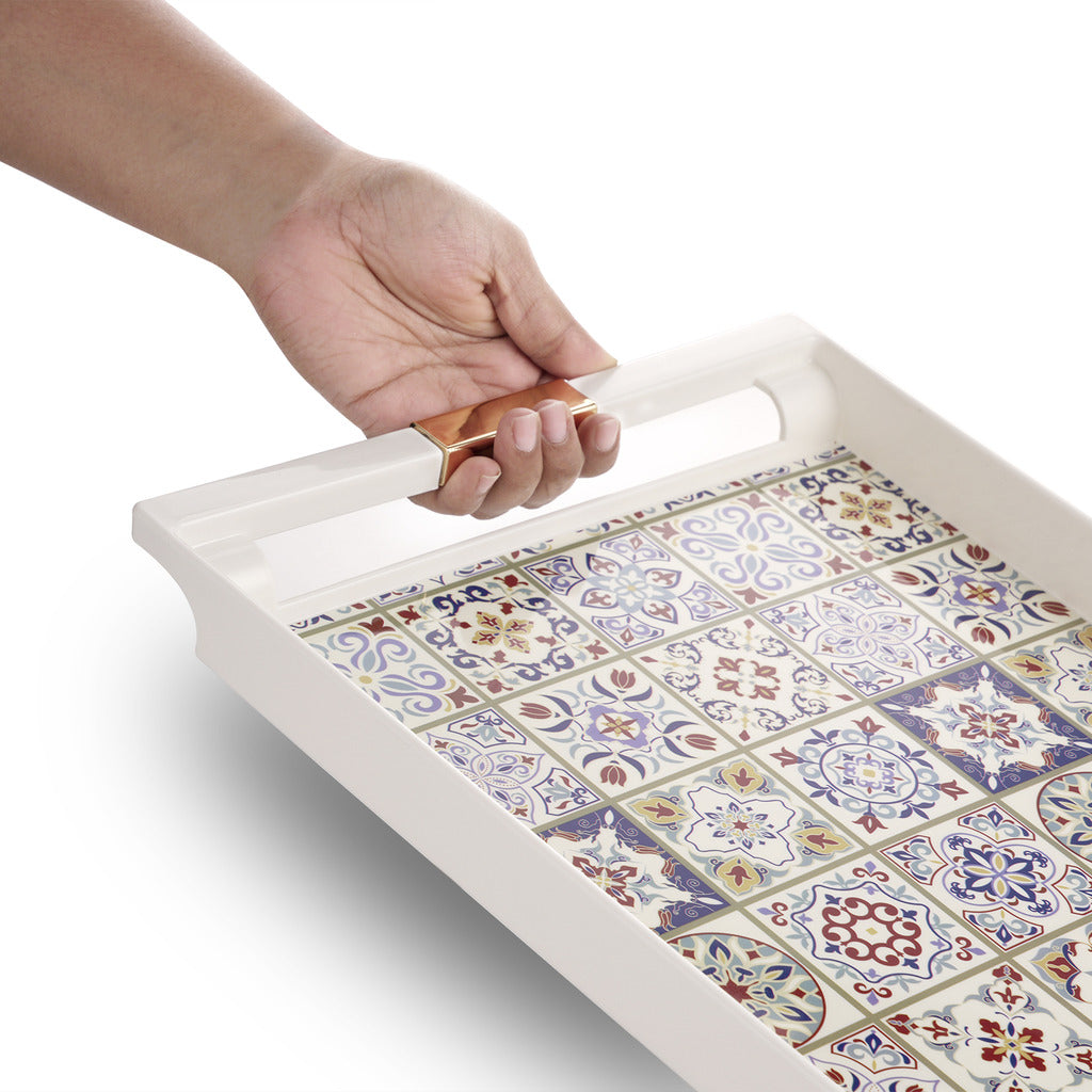 Deco Serving Tray Set Of 3 ( S + M + B )