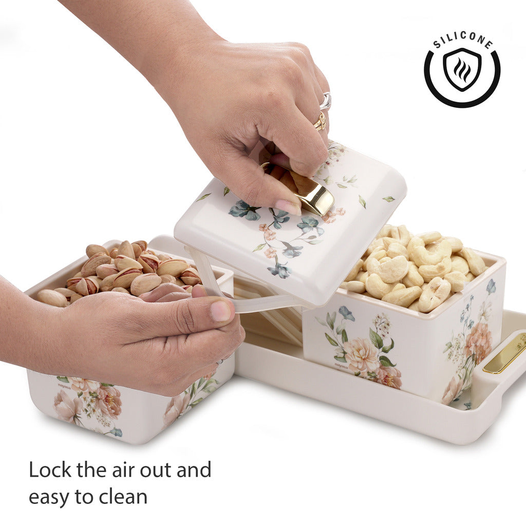 Miracle Dry Fruit Container Set of 2