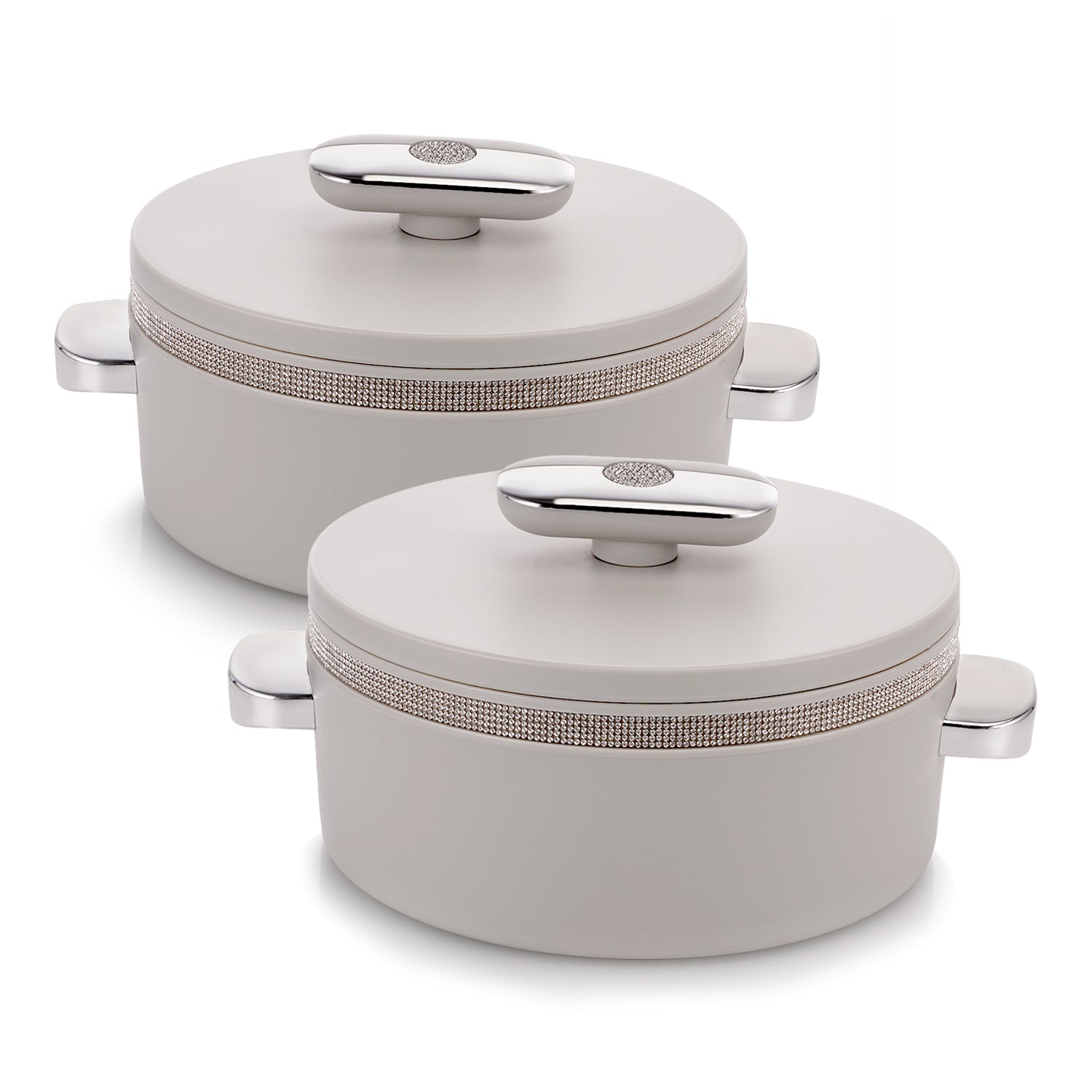 Sapphire Casserole, Twin Set 1500 Ml Grey