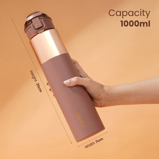 Saffron Copper Bottle