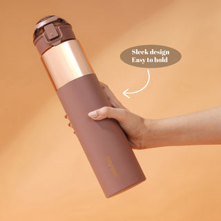 Saffron Copper Bottle