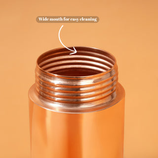 Saffron Copper Bottle