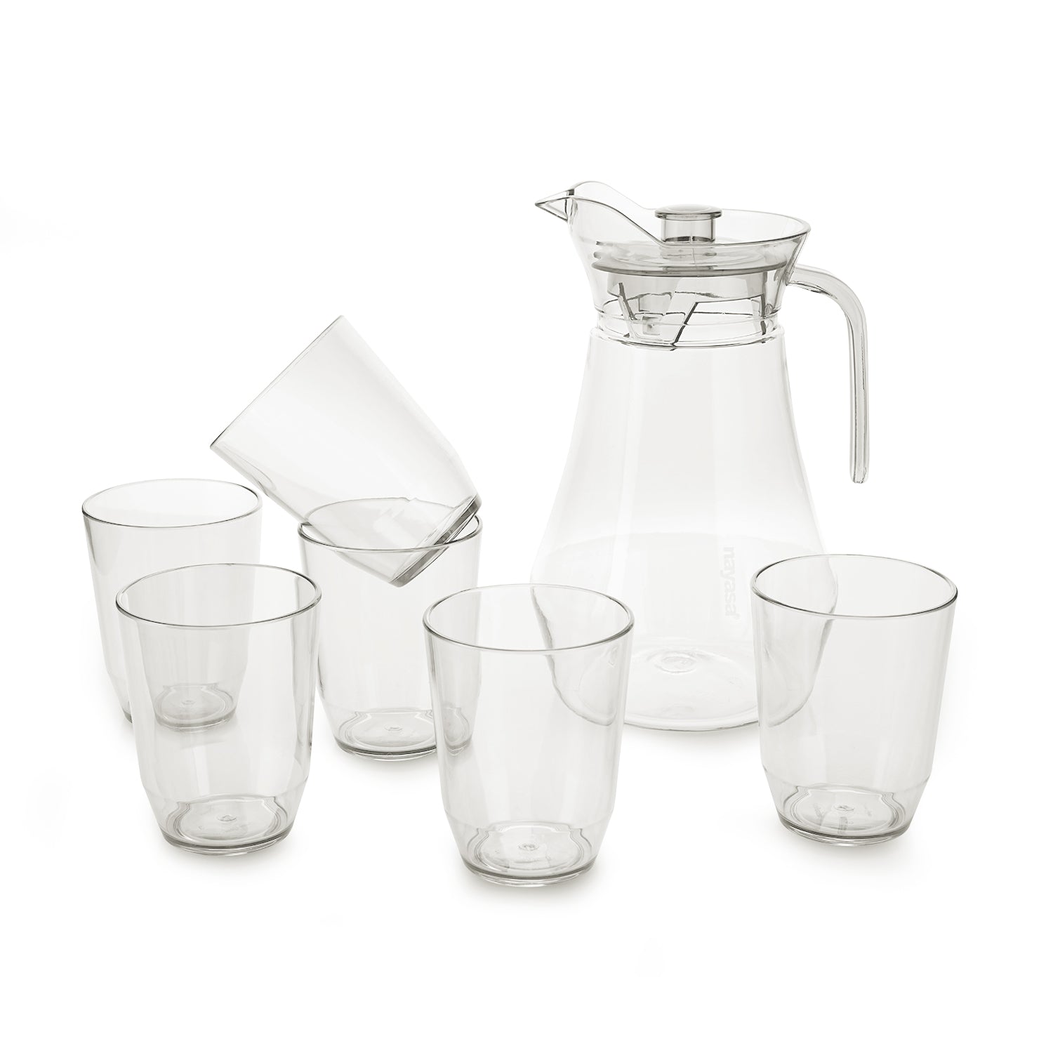Cosmos Jug And 6 Glass Set