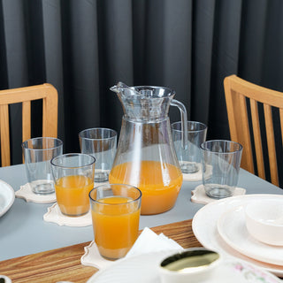 Cosmos Jug And 6 Glass Set