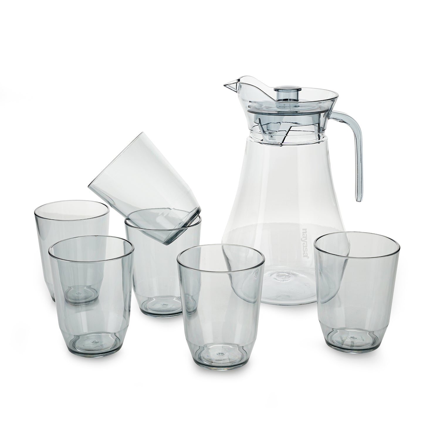 Cosmos Jug And 6 Glass Set