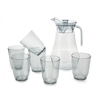 Cosmos Jug And 6 Glass Set