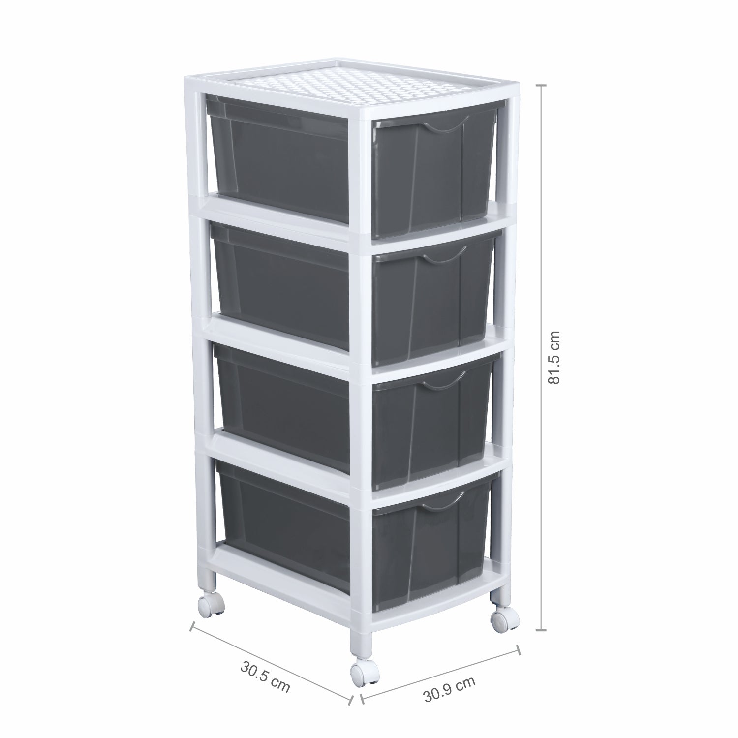 Carnival Tuckins Grey / 4 Drawers