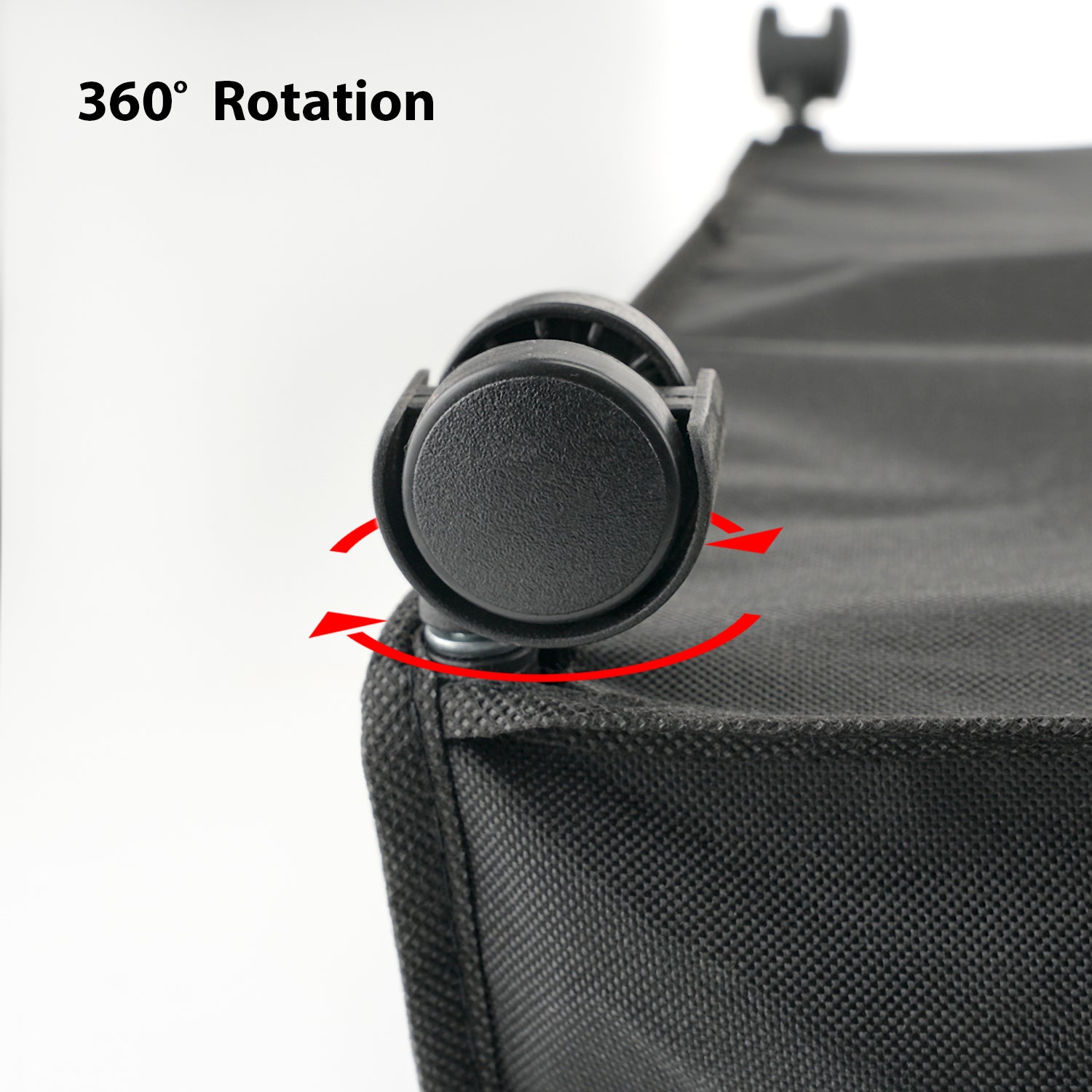 Under Bed Storage Box Black / Set of 1