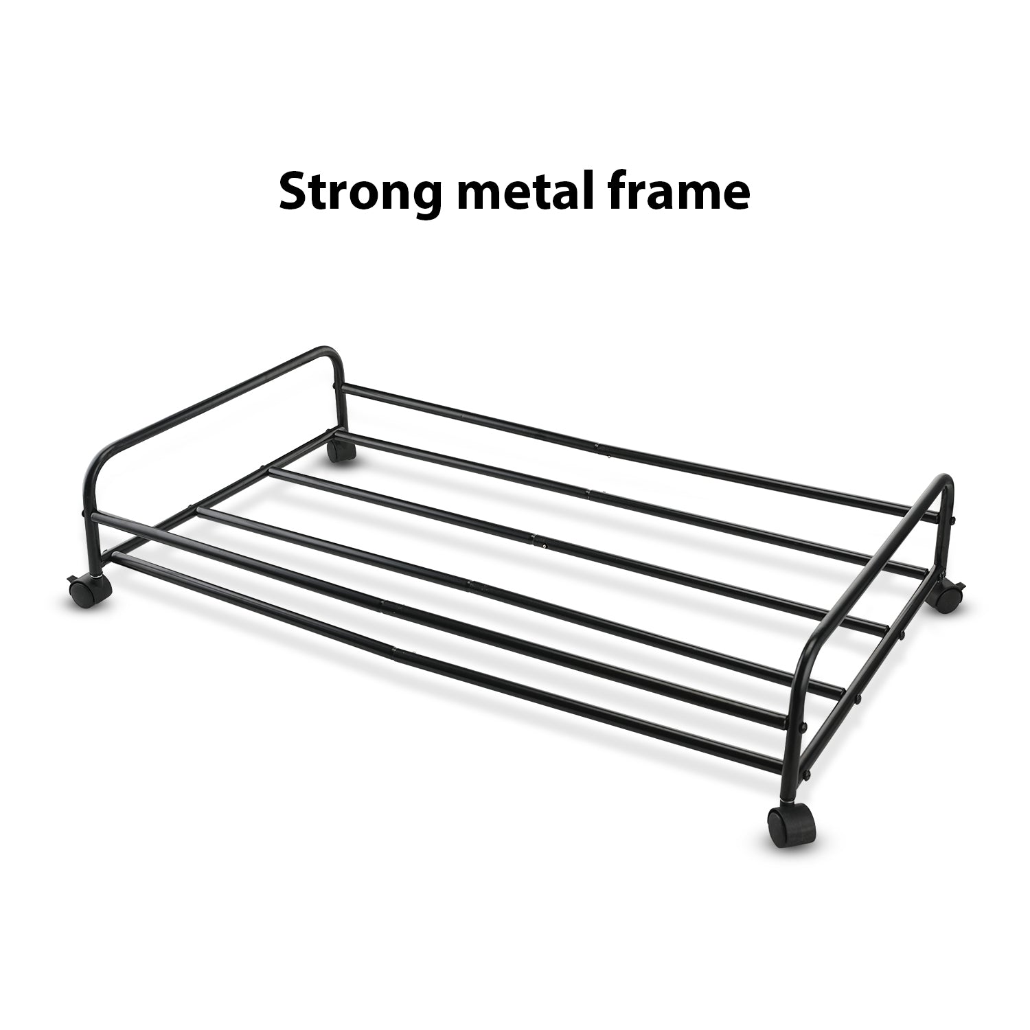 Under Bed Storage Box Grey / Set of 2