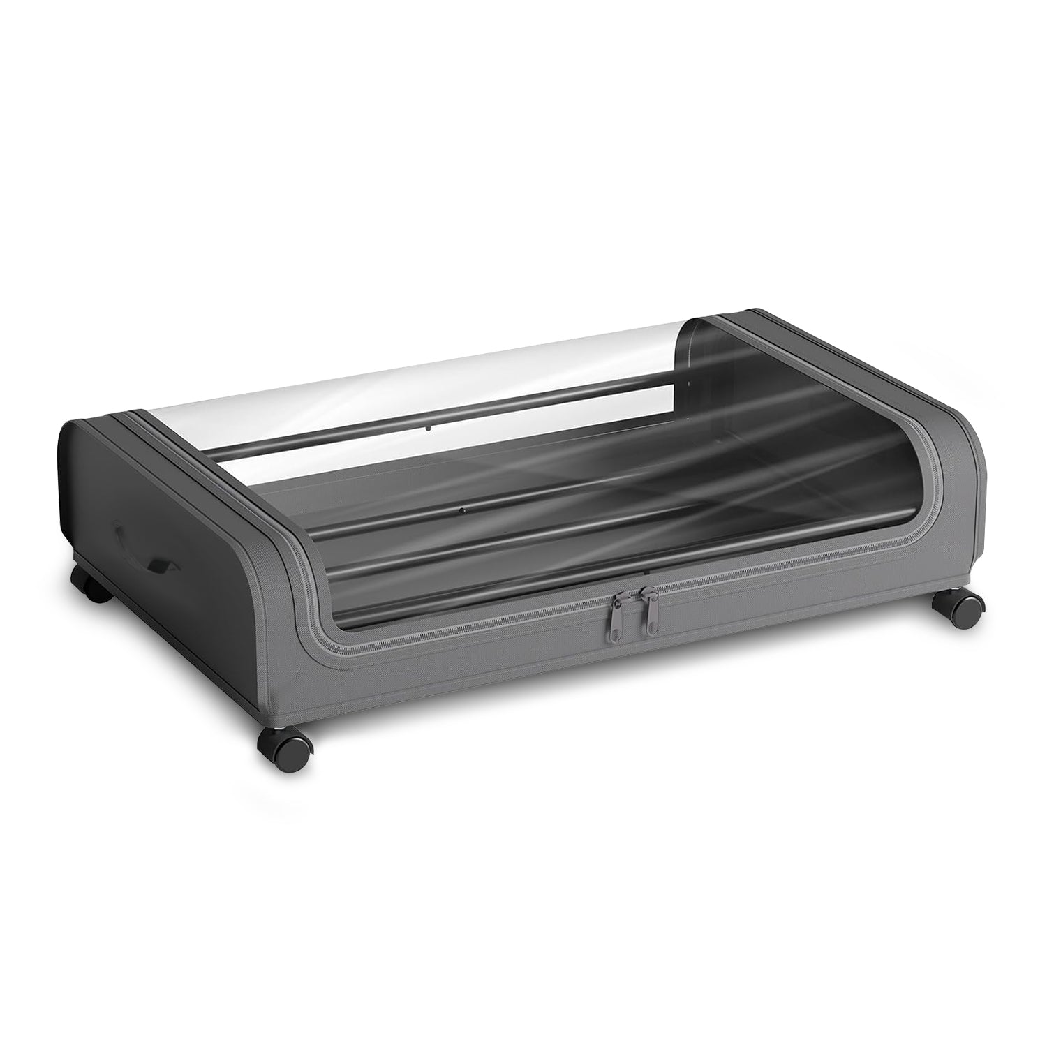 Under Bed Storage Box Grey / Set of 4