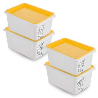 Stack N Store Yellow / 5 Ltrs / Set of 4