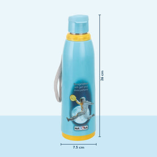 Krypton - 500ml, Insulated Inner steel Bottle, Blue