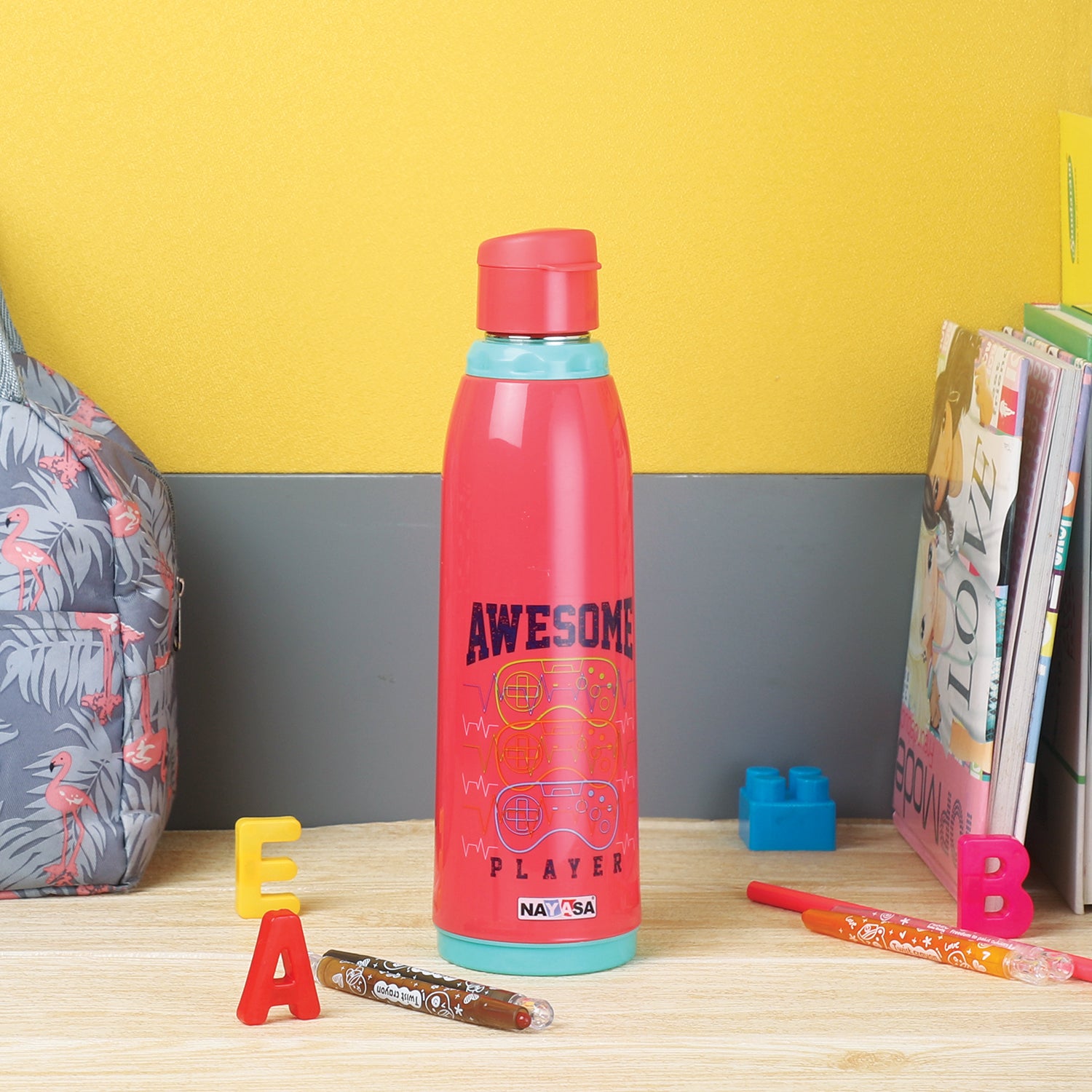 Krypton - 500ml, Insulated Inner steel Bottle, Blue